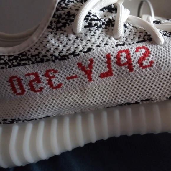 Zebra Yeezys - Picture 6 of 8